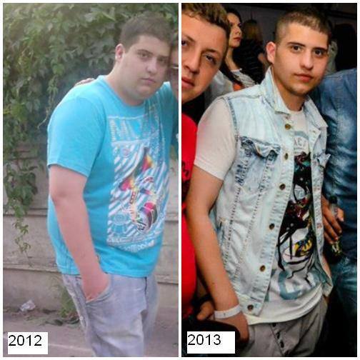 Inca o transformare: a slabit cu dieta keto 40kg